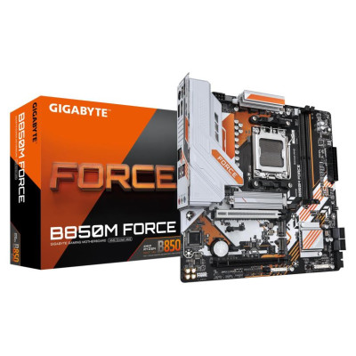 Gigabyte Mainboard|GIGABYTE|AMD B850|SAM5|Micro-ATX|Memory DDR5|Memory slots 2|B850MFORCE