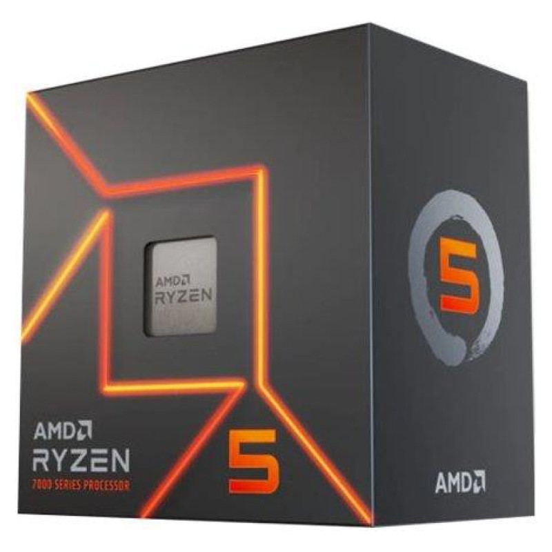 AMD CPU|AMD|Desktop|Ryzen 5|7600|Raphael AM5|3800 MHz|Cores 6|32MB|Socket SAM5|65 Watts|GPU Radeon|BOX|100-100001015BOX