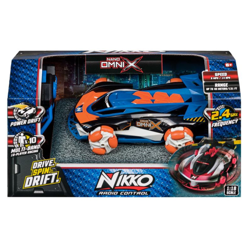 Nikko RC Automa&scaron;īna Nano Omni X, mērogs 1:18