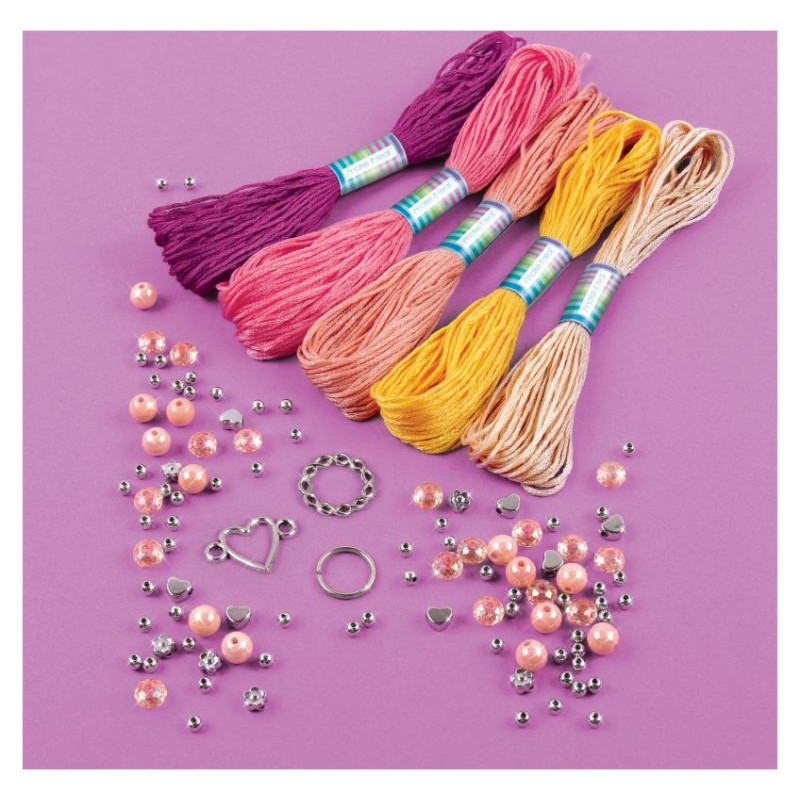 Make It Real Makrame DIY komplekts "Draudzības rokassprādzes"