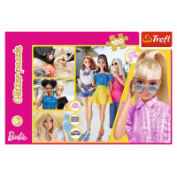 Trefl BARBIE Mirdzoša Puzle, 100 gab.
