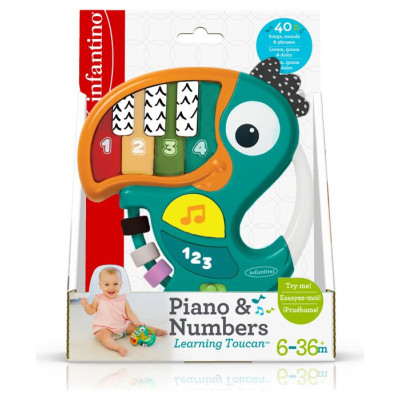 Infantino Muzikālā rotaļlieta "Tukāns"