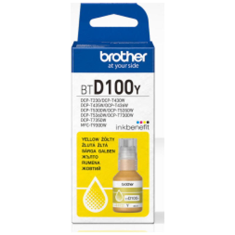 Brother Tinte Brother BTD100Y Yellow