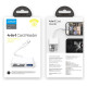 Joyroom S-H142 Lightning OTG HUB - USB-A 3.2 / Lightning / SD, TF card reader - white