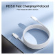 Joyroom Ben Series S-A45 USB-C / USB-C 60W Cable 1m - White