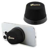 Guess Magnetic Script Metal Bluetooth speaker - black