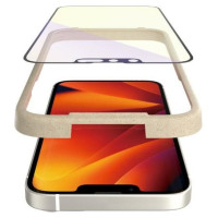 Panzerglass Ultra-Wide Fit Antibacterial Tempered Glass with Blue Light Filter and Positioner for iPhone 14/13 Pro/13