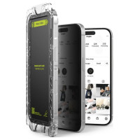 Ringke Easy Slide Privacy Glass 2-pack for iPhone 16 Pro Max