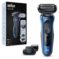 Braun Series 6 skuveklis AutoSense, zils - 61-B1500s