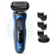 Braun Series 6 skuveklis AutoSense, zils - 61-B1500s