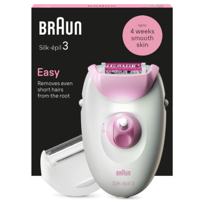 Braun Silk 3 epilators ar piederumiem - SE3-031