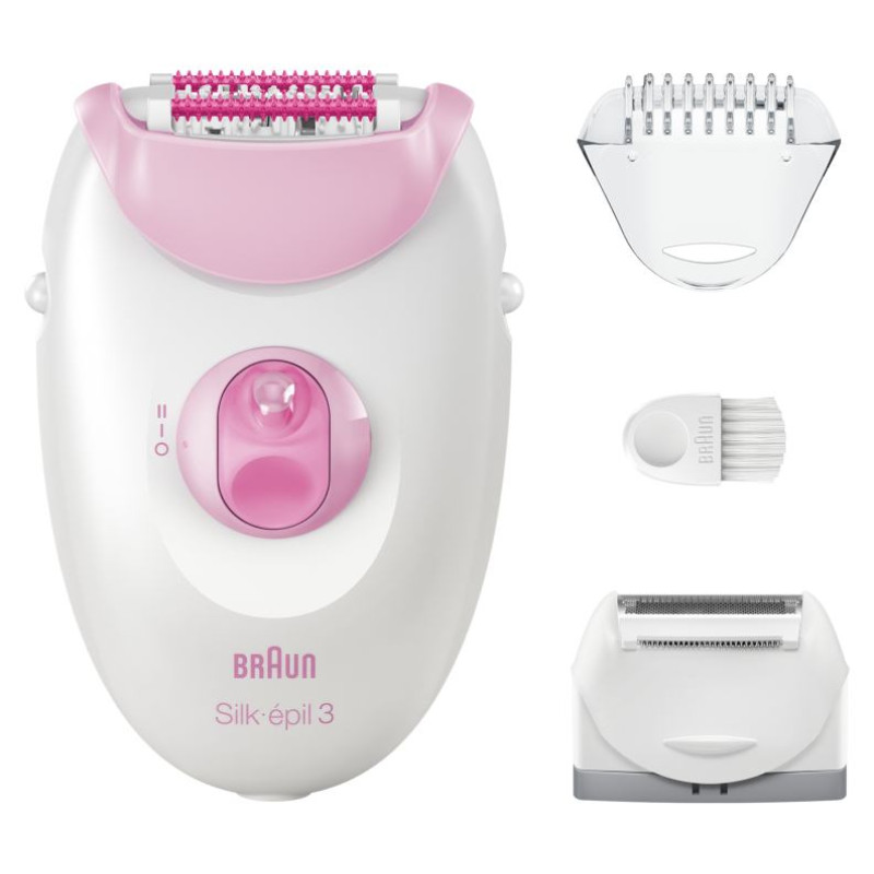 Braun Silk 3 epilators ar piederumiem - SE3-031