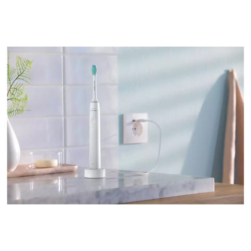 Sonicare PHILIPS 2100 Sonic elektriskā zobu birste,  balta - HX3651/13