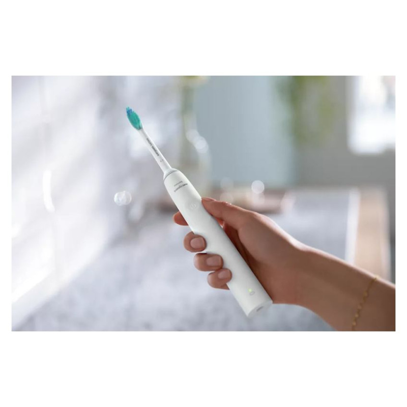 Sonicare PHILIPS 2100 Sonic elektriskā zobu birste,  balta - HX3651/13