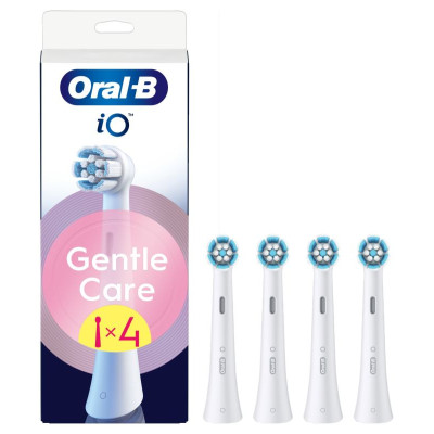 Braun SWF-4 Oral-B GentleCare white zobu birstes uzgaļi, 4 Gab - iO RB SWF-4
