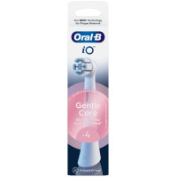Braun SWF-4 Oral-B GentleCare white zobu birstes uzgaļi, 4 Gab - iO RB SWF-4