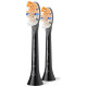 Sonicare A3 Premium All-in-One zobu sukas uzgaļi, 2gab, melni - HX9092/88
