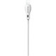 Dudao cable micro USB cable 2.4A 2m white (L4M 2m white)