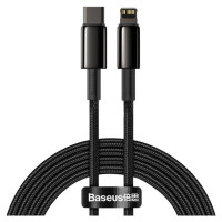 Baseus CATLWJ-A01 Lightning - USB-C PD 20W 480Mb/s 2m cable - black