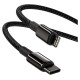 Baseus CATLWJ-A01 Lightning - USB-C PD 20W 480Mb/s 2m cable - black