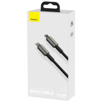 Baseus CATLWJ-A01 Lightning - USB-C PD 20W 480Mb/s 2m cable - black