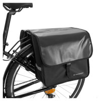 Wozinsky bicycle pannier double 28 l black (WBB34BK)