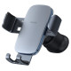 Baseus Metal Age II gravitational car phone holder for ventilation grille dark gray (SUJS000013)