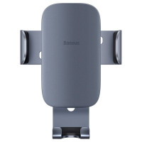 Baseus Metal Age II gravitational car phone holder for ventilation grille dark gray (SUJS000013)