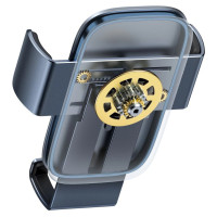 Baseus Metal Age II gravitational car phone holder for ventilation grille dark gray (SUJS000013)