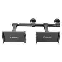 Wozinsky dual car phone holder for headrest black (WTHBK1)