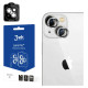 3Mk Protection Camera glass for iPhone 14 9H for 3mk Lens Protection Pro series lens - silver