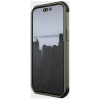 Raptic X-Doria Fort Case iPhone 14 Pro with MagSafe armored cover green