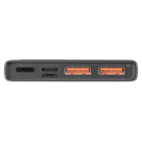 Baseus Adaman Metal Power Bank with Fast Charging 10000mAh 22.5W (Overseas Edition 2021) Black