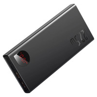 Baseus Adaman Metal Power Bank with Fast Charging 10000mAh 22.5W (Overseas Edition 2021) Black