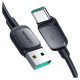 Joyroom Multi-Color Series A14 USB-A / USB-C 3A Cable 1.2 m - Black