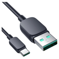 Joyroom Multi-Color Series A14 USB-A / USB-C 3A Cable 1.2 m - Black
