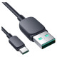 Joyroom Multi-Color Series A14 USB-A / USB-C 3A Cable 1.2 m - Black
