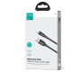 Joyroom Multi-Color Series S-A34 USB-A / USB-C cable 100W 1m - black
