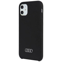 Audi Silicone Case iPhone 12/12 Pro 6.1" black/black hardcase AU-LSRIP12P-Q3/D1-BK