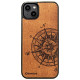 Bewood Traveler Merbau wooden case for iPhone 15 Plus