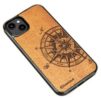 Bewood Traveler Merbau wooden case for iPhone 15 Plus