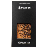 Bewood Traveler Merbau wooden case for iPhone 15 Plus