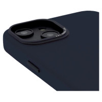 Decoded Leather Case with MagSafe for iPhone 14 Plus - navy blue
