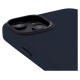 Decoded Leather Case with MagSafe for iPhone 14 Plus - navy blue