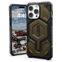 UAG Monarch Pro case with MagSafe for iPhone 15 Pro Max - green Kevlar