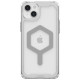 UAG Plyo MagSafe case for iPhone 15 Plus - transparent and silver