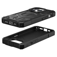 UAG Monarch Pro case with MagSafe for iPhone 15 Pro - black carbon