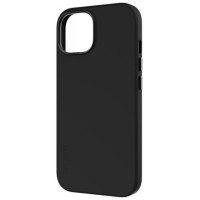 Decoded Silicone Case with MagSafe for iPhone 15 Plus - black