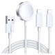 Joyroom S-IW007 3-in-1 cable USB-A magnetic charger - Lightning 1.2m - white