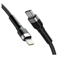 Wozinsky WNBCL1 Lightning / USB-C PD 30W cable 1 m - black